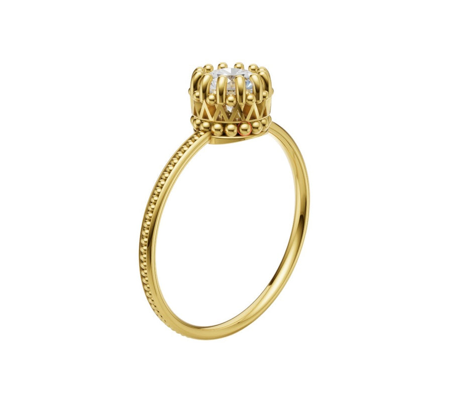 Lint gold ring