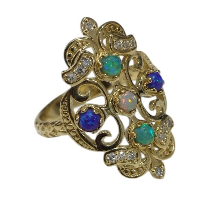 Claudia gold ring