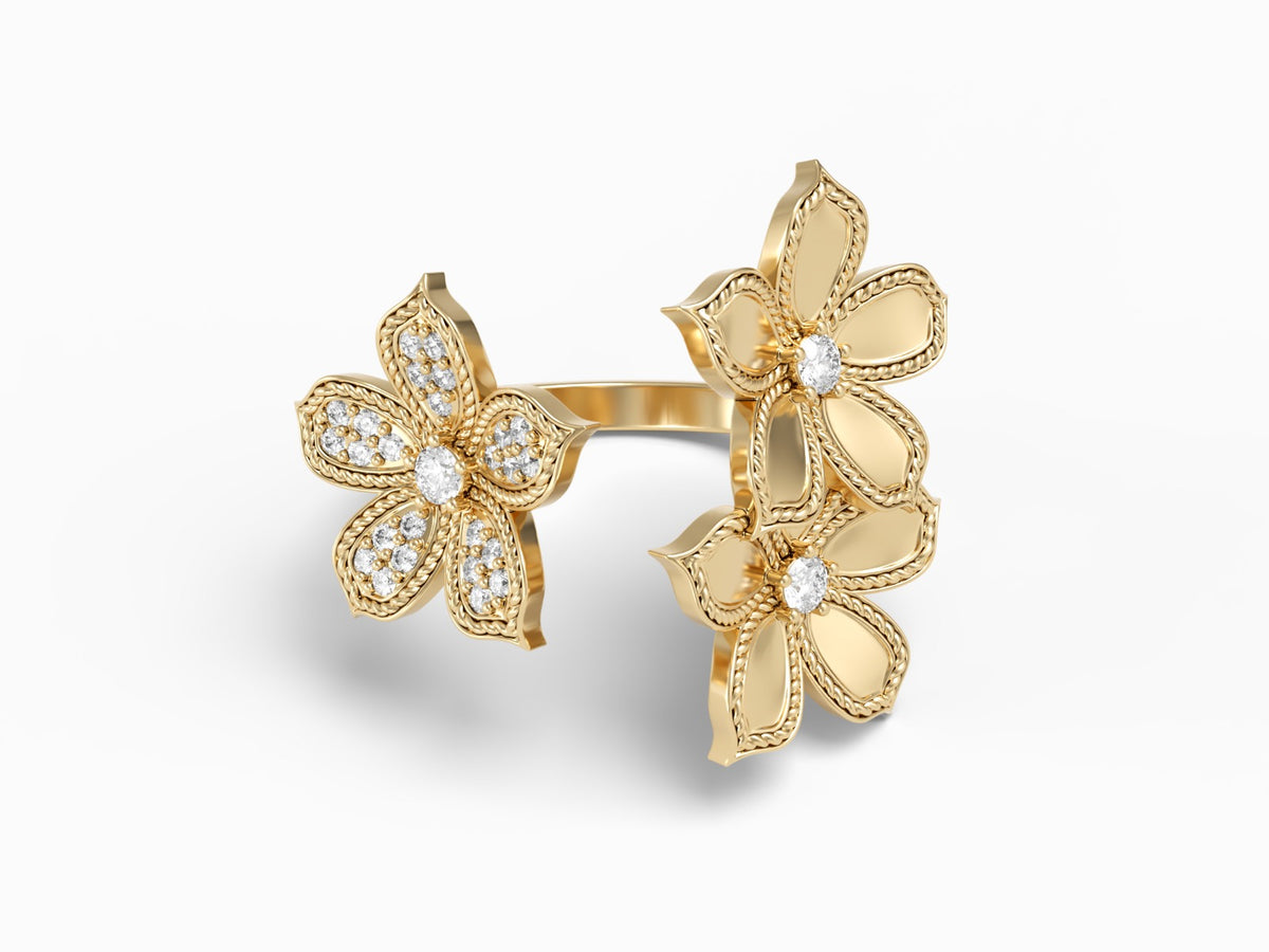 Ivanka triple gold ring