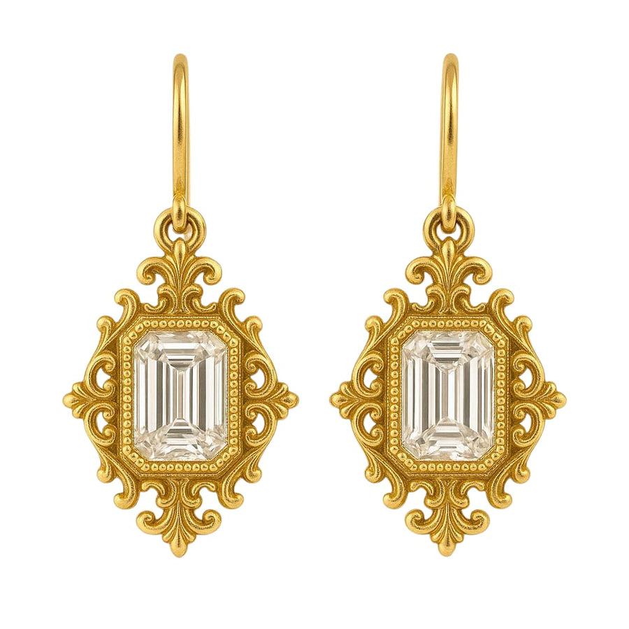 Valeria gold earrings