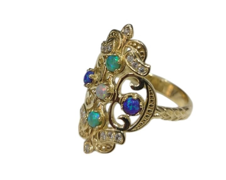 Claudia gold ring