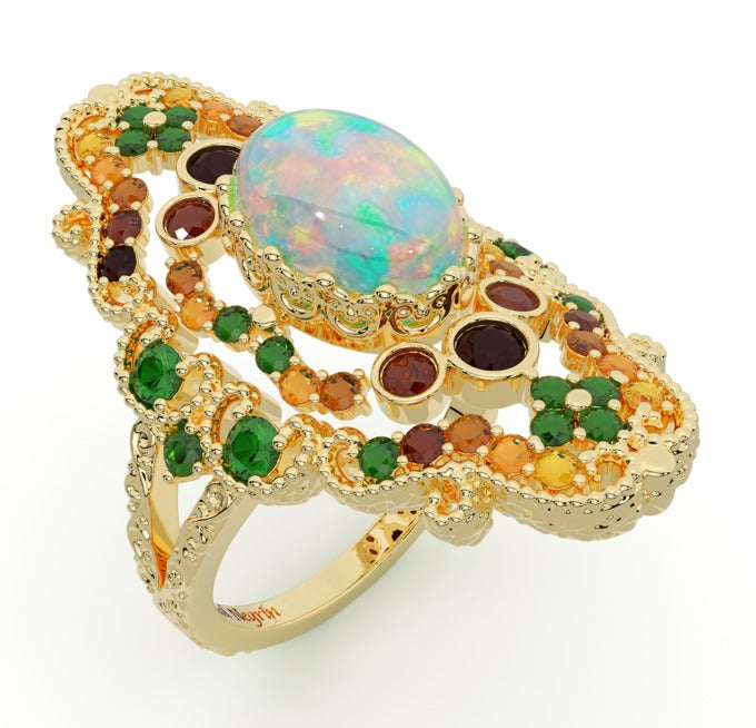 Camille gold ring