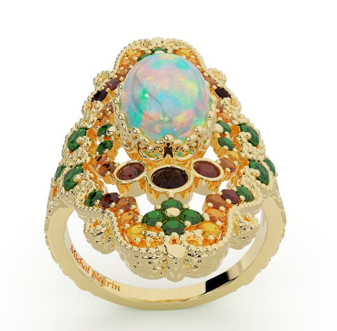 Camille gold ring