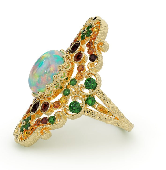 Camille gold ring
