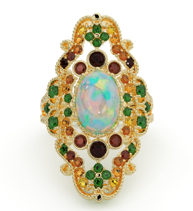 Camille gold ring