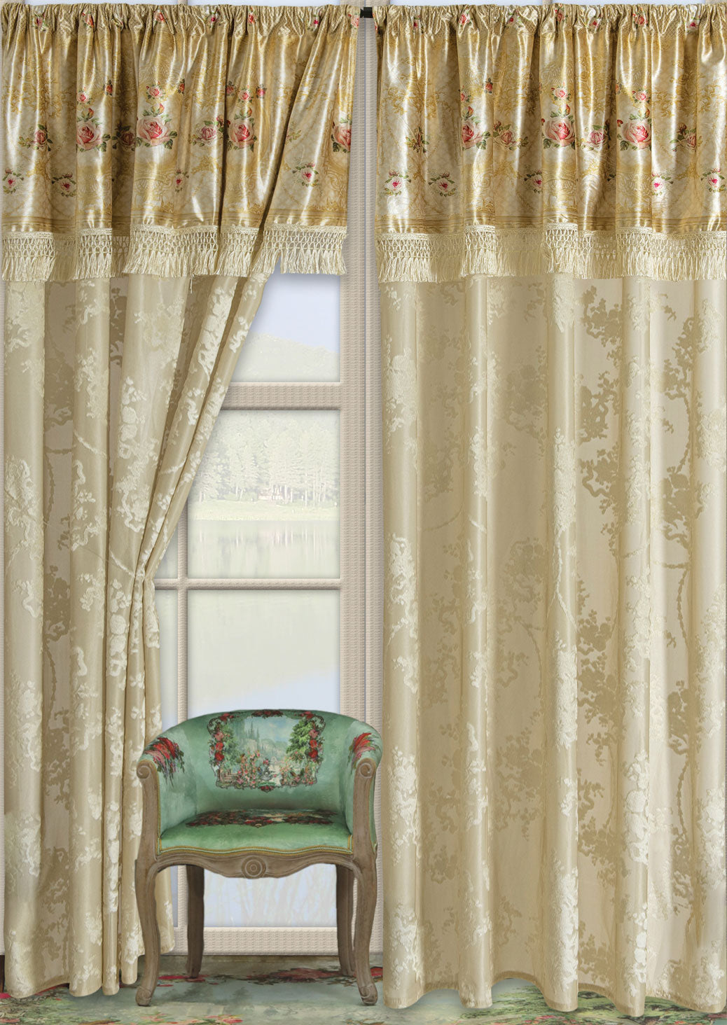 Bonita designed curtain