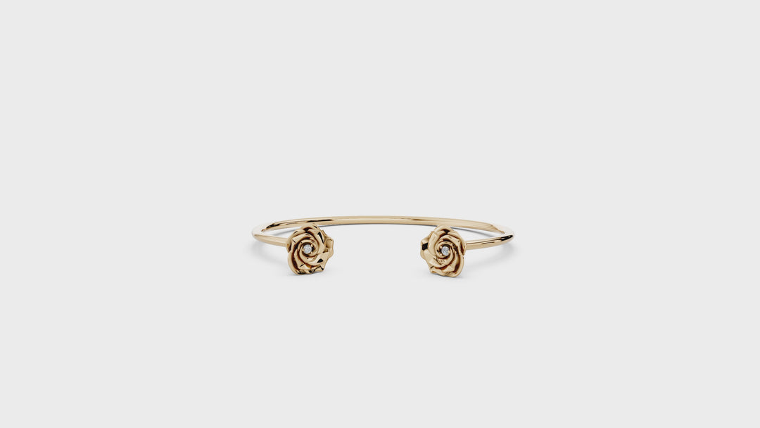 Rose gold bracelet