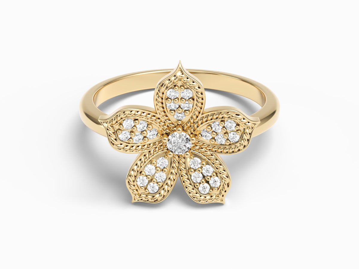 Ivanka single gold ring