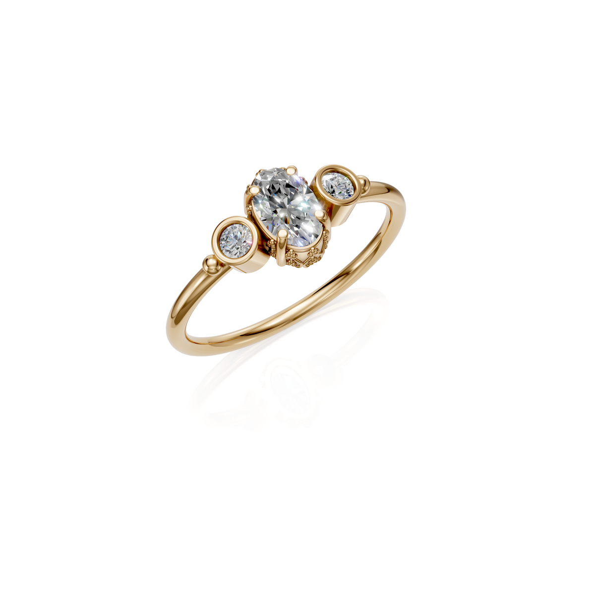 Emily gold ring