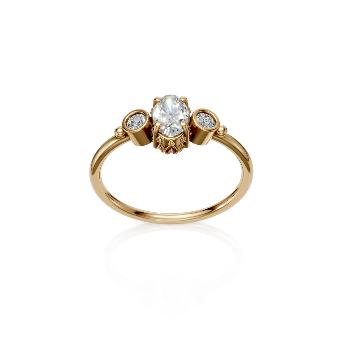 Emily gold ring