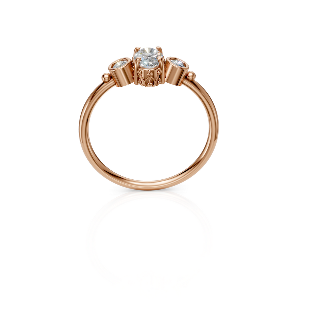 Emily gold ring