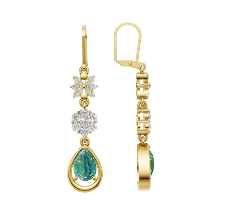Beatrice Gold Earrings