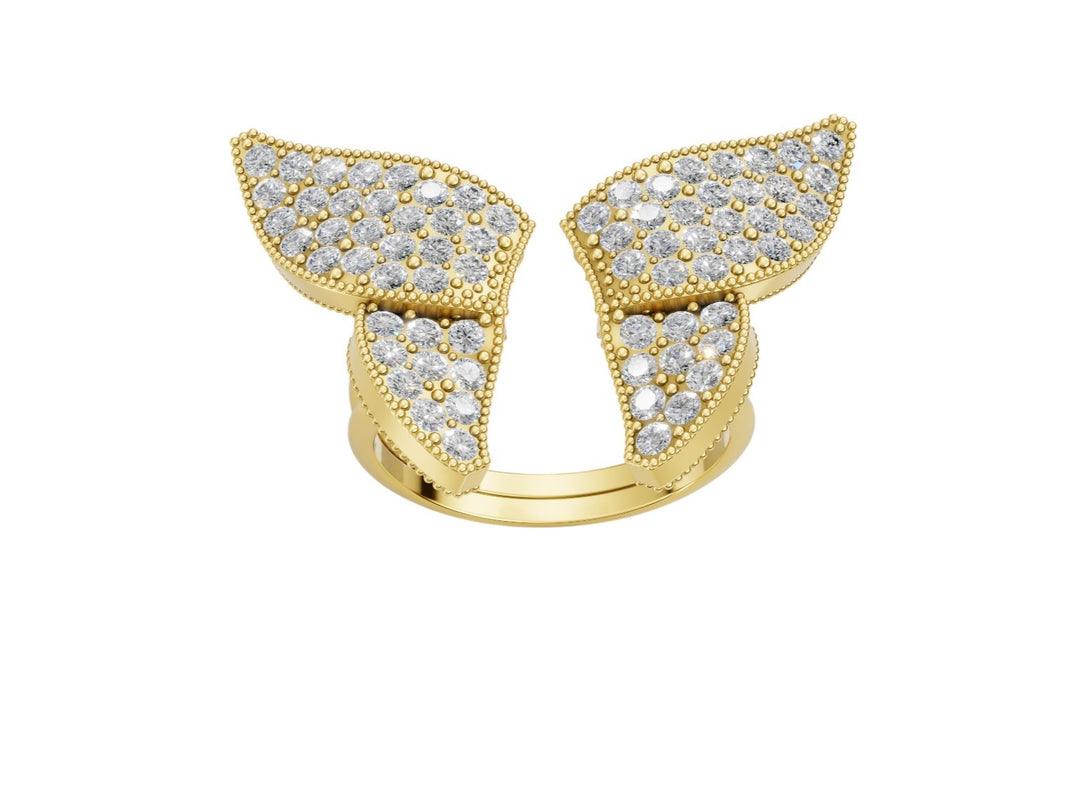 Bianca gold ring