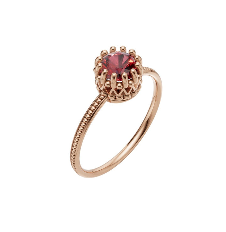 Linnet Ruby Gold Ring
