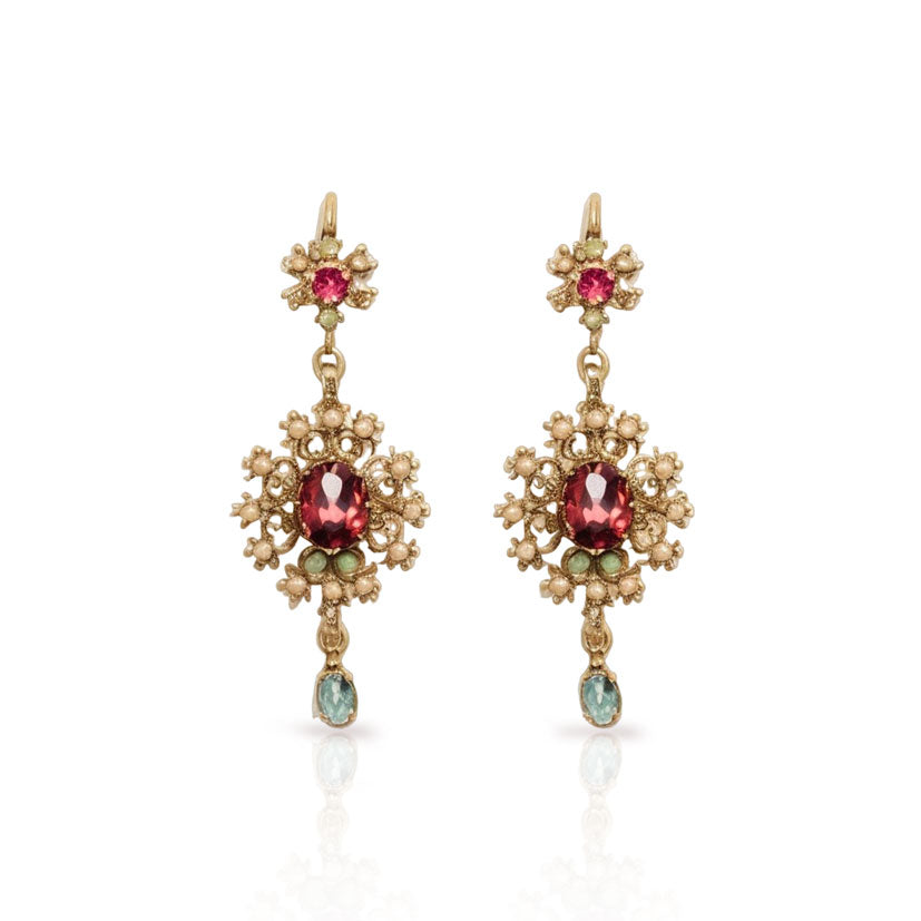 Margarita gold earrings