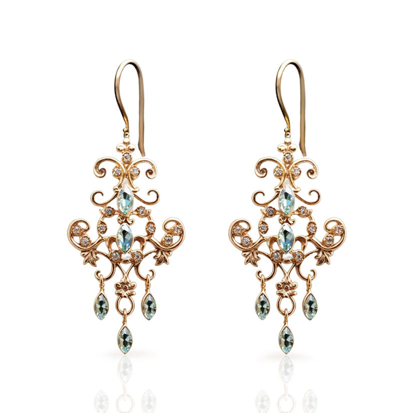 Elizabeth gold earrings