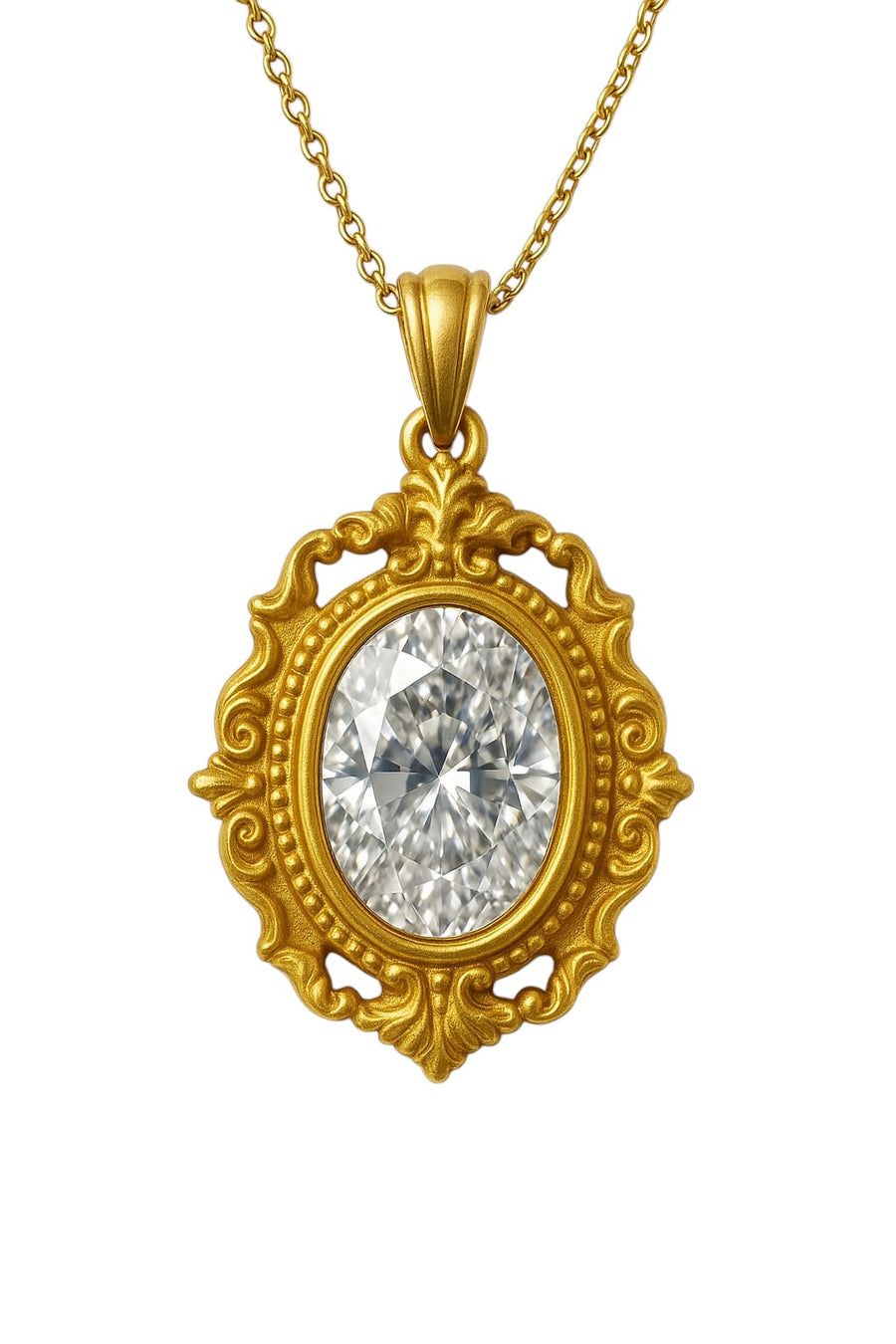 Nile gold necklace