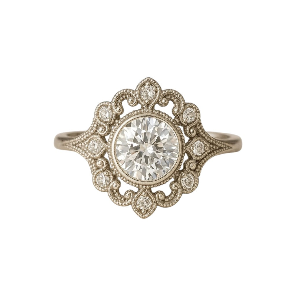 Caesar gold ring