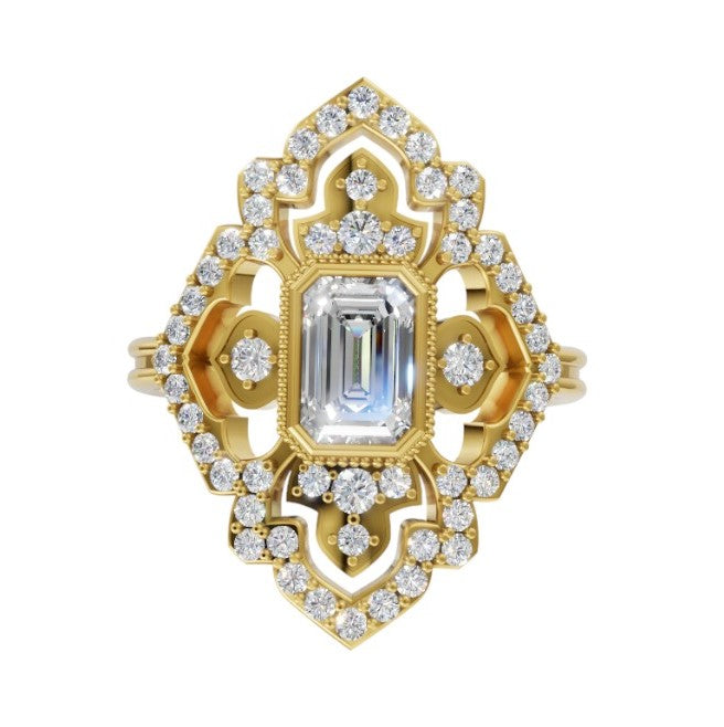 Iceland gold ring