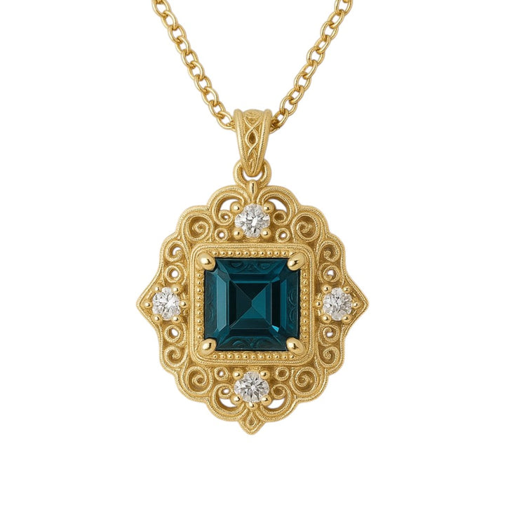 Alexandra gold necklace