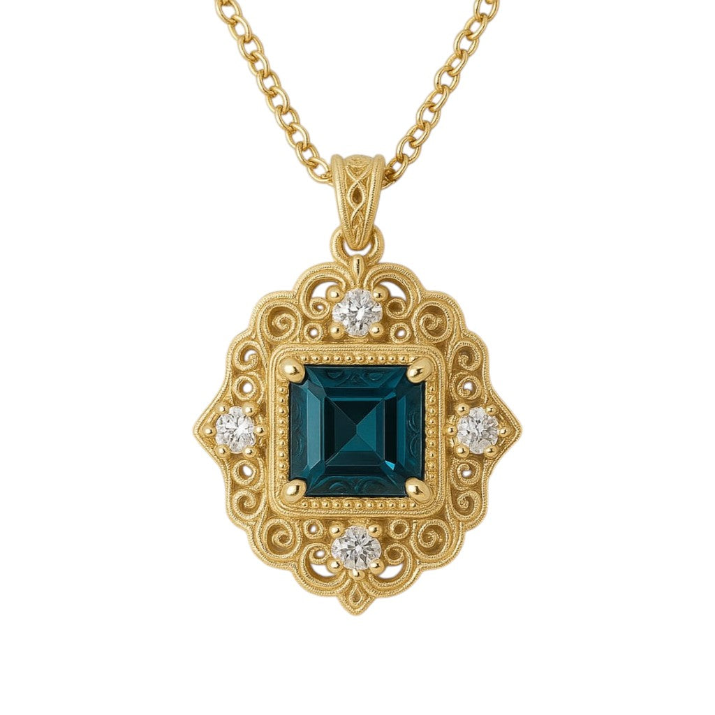 Alexandra gold necklace