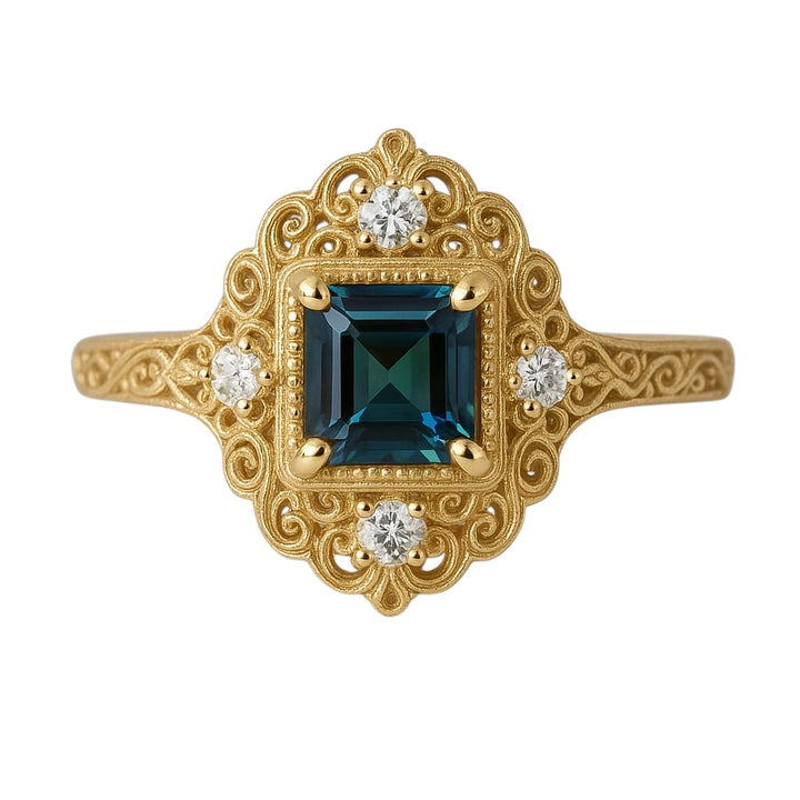 Alexandra gold ring