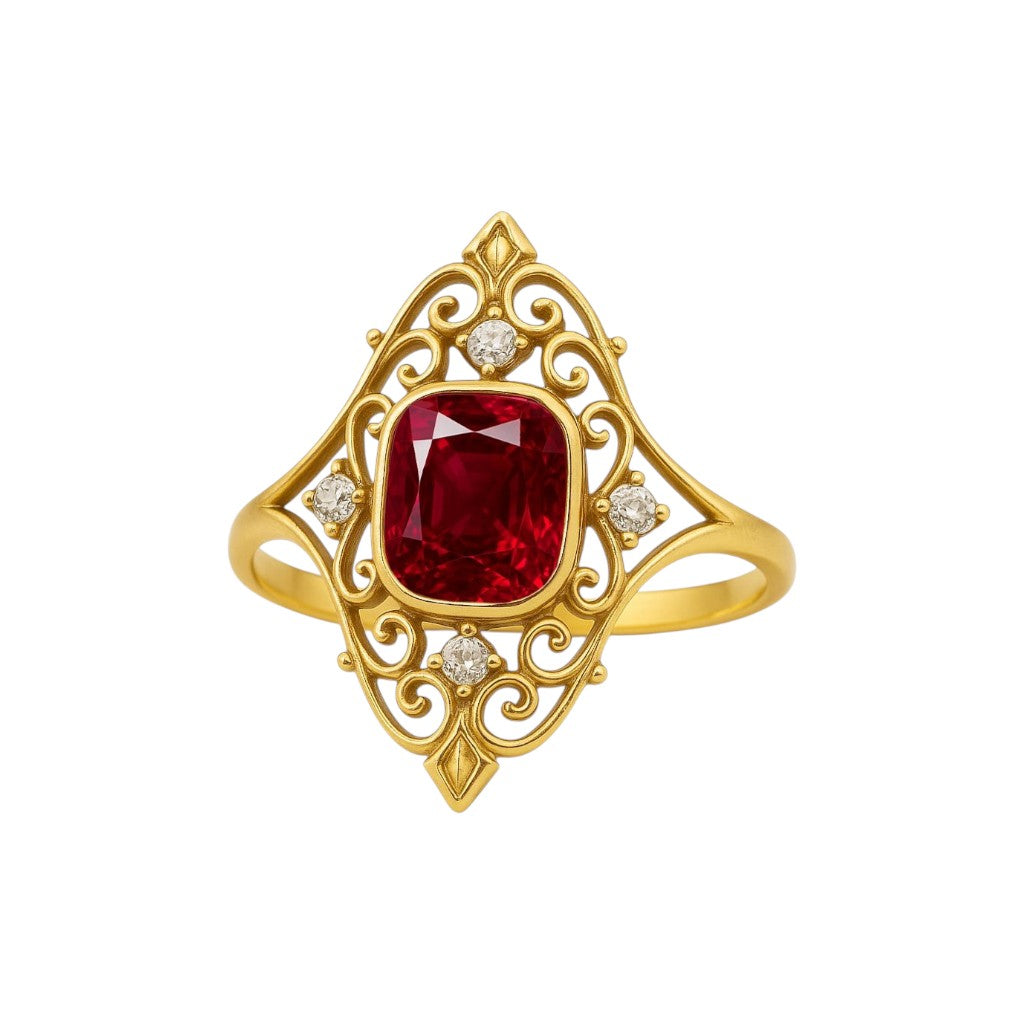 Arabella gold ring