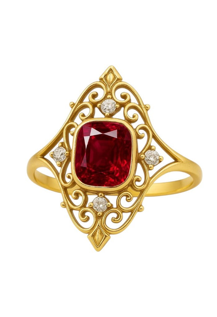 Arabella gold ring