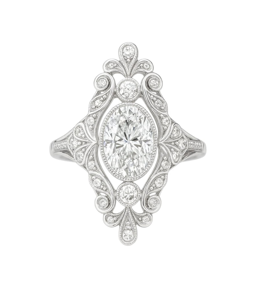 Bella gold ring